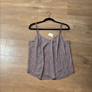 Floreat Multicolor Patterned Camisole Anthropologie size medium